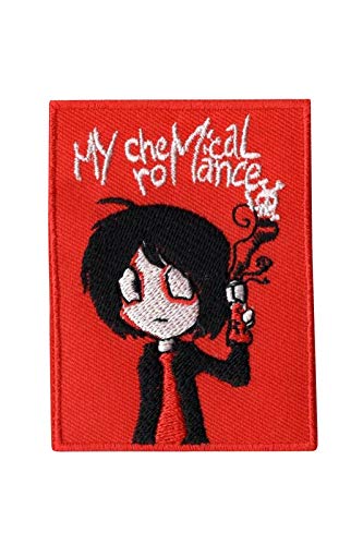 LipaLipaNa My Chemical Romance Rockband Aufnäher Besticktes Patch zum Aufbügeln Applique von LipaLipaNa