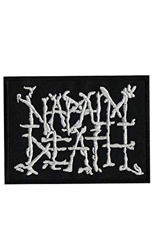 LipaLipaNa Napalm Death Anarcho Punk Grindcore D Aufnäher Besticktes Patch zum Aufbügeln Applique von LipaLipaNa