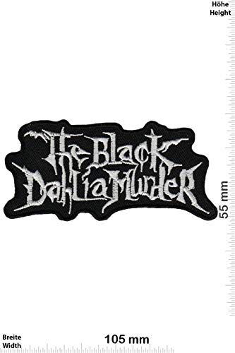 LipaLipaNa The Black Dahlia Murder Me_1 Aufnäher Besticktes Patch zum Aufbügeln Applique von LipaLipaNa