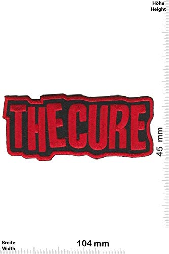 LipaLipaNa The Cure Red Pop Rock Wave Gothic Band Aufnäher Besticktes Patch zum Aufbügeln Applique von LipaLipaNa