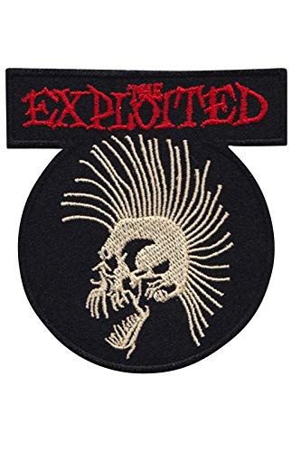 LipaLipaNa The Exploited Punk Band Aufnäher Besticktes Patch zum Aufbügeln Applique von LipaLipaNa