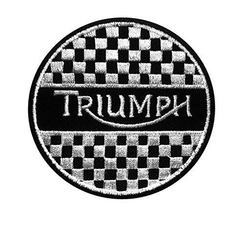 LipaLipaNa Triumph Sports Racing Cafe Racer Aufnäher Besticktes Patch zum Aufbügeln Applique Souvenir Zubehör von LipaLipaNa