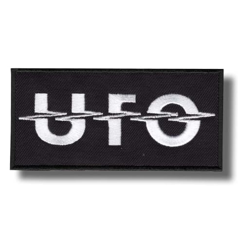 LipaLipaNa UFO Hard Rock Band Aufnäher Besticktes Patch zum Aufbügeln Applique von LipaLipaNa