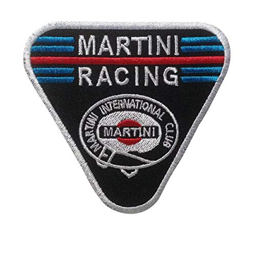 MARTINI Racing T Sports Racing MOTORSPORT Aufnäher Besticktes Patch zum Aufbügeln Applique Souvenir Zubehör von LipaLipaNa