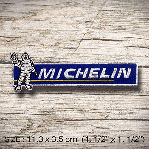 MICHELIN Lucky Bibendum Aufnäher Besticktes Patch zum Aufbügeln Applique Souvenir Zubehör von LipaLipaNa