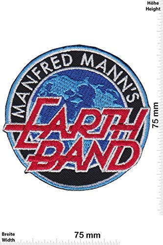 Manfred Manns Earth Band Rockband Aufnäher Besticktes Patch zum Aufbügeln Applique von LipaLipaNa