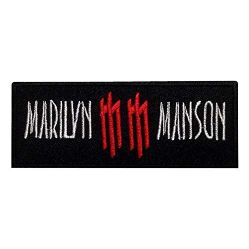 Marilyn Manson Voodoo Aufnäher Besticktes Patch zum Aufbügeln Applique Souvenir Zubehör von LipaLipaNa