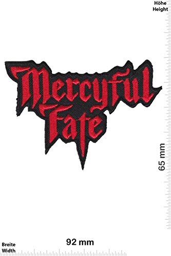 Mercyful Fate Heavy Metal Band Red Aufnäher Besticktes Patch zum Aufbügeln Applique von LipaLipaNa