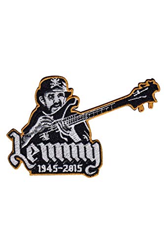 Motoerhead Lemmy 1945 2015_1 Aufnäher Besticktes Patch zum Aufbügeln Applique von LipaLipaNa