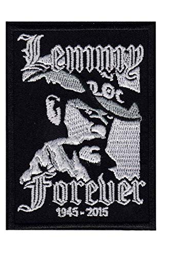 Motoerhead Lemmy Forever 1945 2015 Aufnäher Besticktes Patch zum Aufbügeln Applique von LipaLipaNa