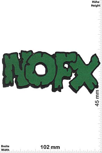 NOFX - Punkrock Melodic-Hardcore-Band Aufnäher Besticktes Patch zum Aufbügeln Applique Souvenir Zubehör von LipaLipaNa