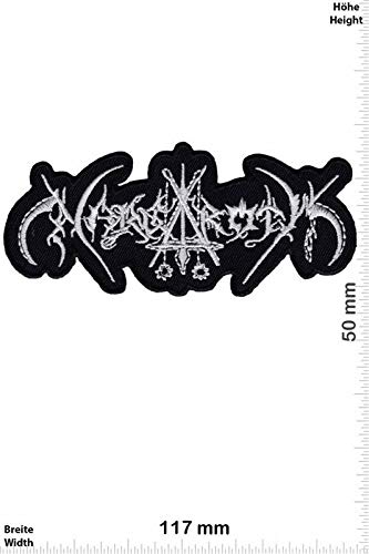 Nargaroth - Metal-Band red Aufnäher Besticktes Patch zum Aufbügeln Applique Souvenir Zubehör von LipaLipaNa