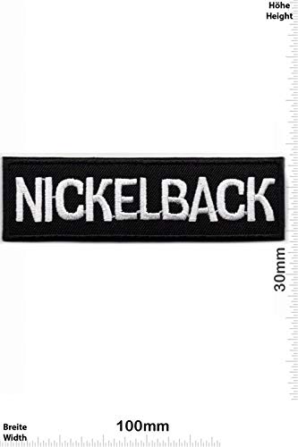 Nickelback Silver Aufnäher Besticktes Patch zum Aufbügeln Applique von LipaLipaNa