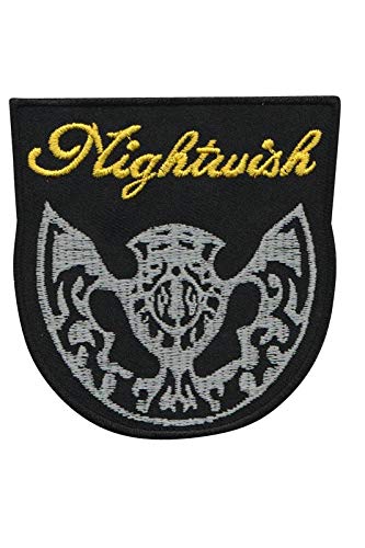 Nightwish Gold Silver Aufnäher Besticktes Patch zum Aufbügeln Applique von LipaLipaNa