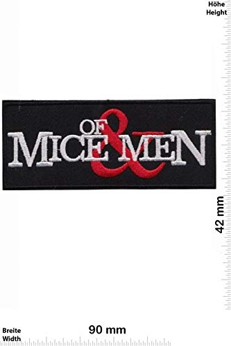 Of Mice Men Post Hardcore Metalcore_1 Aufnäher Besticktes Patch zum Aufbügeln Applique von LipaLipaNa