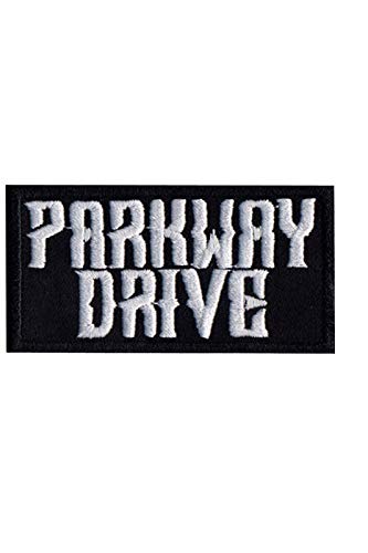 Parkway Drive Silver Black Metalcore Aufnäher Besticktes Patch zum Aufbügeln Applique von LipaLipaNa