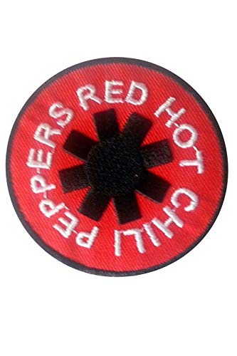 Red Hot Chili Peppers Round Aufnäher Besticktes Patch zum Aufbügeln Applique von LipaLipaNa