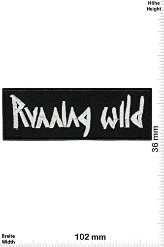 Running Wild - Heavy-Metal-Band Aufnäher Besticktes Patch zum Aufbügeln Applique Souvenir Zubehör von LipaLipaNa