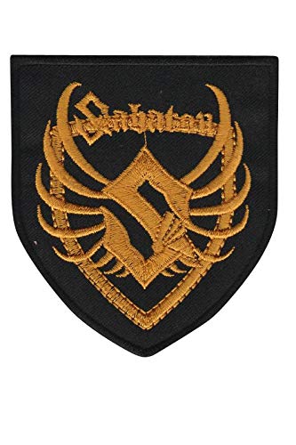 Sabaton Gold Power Metal Band Aufnäher Besticktes Patch zum Aufbügeln Applique von AWEHIRU