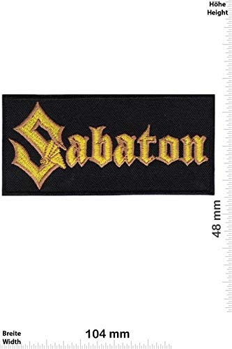 Sabaton Power Metal Band Aufnäher Besticktes Patch zum Aufbügeln Applique von LipaLipaNa