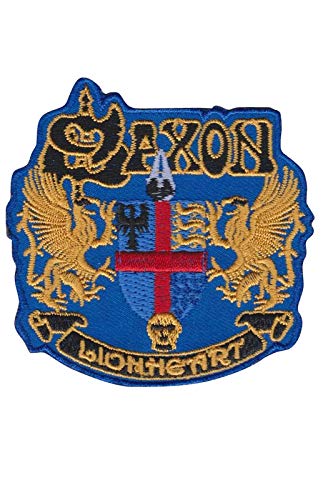 Saxon Lionheart Heavy Metal Band Small Hq Aufnäher Besticktes Patch zum Aufbügeln Applique von LipaLipaNa