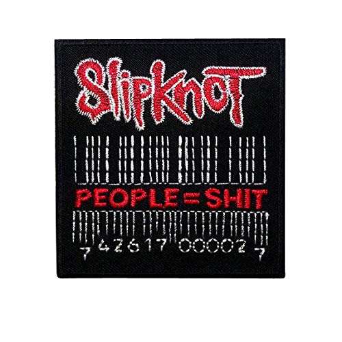 Slipknot Groove Metal Aufnäher Besticktes Patch zum Aufbügeln Applique Souvenir Zubehör von LipaLipaNa