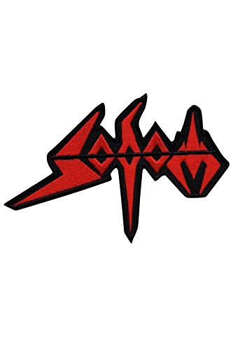 Sodom Red Aufnäher Besticktes Patch zum Aufbügeln Applique von LipaLipaNa