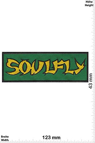 Soulfly - Metal-Band Aufnäher Besticktes Patch zum Aufbügeln Applique Souvenir Zubehör von LipaLipaNa
