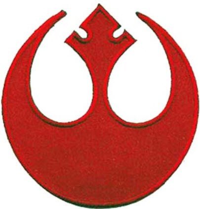 Star Wars Rebel Alliance Patch bestickt Eisen auf Hut Jacke Hoodie Rucksack ideal für Geschenk 7,5 cm (B) x 7,5 cm (h) Applique Souvenir Zubehör von LipaLipaNa