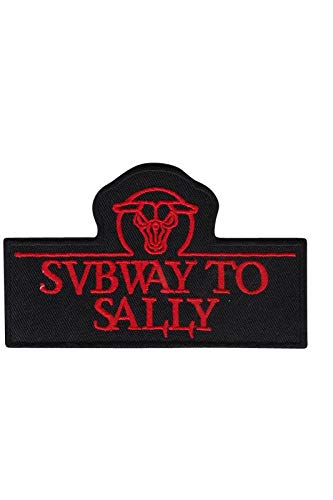 Subway To Sally Red Folk Metal Aufnäher Besticktes Patch zum Aufbügeln Applique von LipaLipaNa