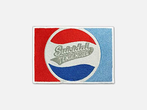 Suicidal Tendencies Alles, was ich wollte, war ein mit Pepsi bestickter Aufnäher Applique Souvenir Accessory von LipaLipaNa