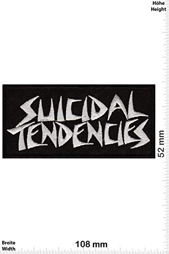 Suicidal Tendencies - Hardcore-Band Skull Aufnäher Besticktes Patch zum Aufbügeln Applique Souvenir Zubehör von LipaLipaNa