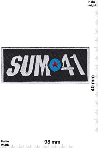 Sum 41 Punkrockband Aufnäher Besticktes Patch zum Aufbügeln Applique von LipaLipaNa