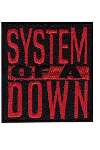 System Of A Down Red Alternative Me Aufnäher Besticktes Patch zum Aufbügeln Applique von LipaLipaNa