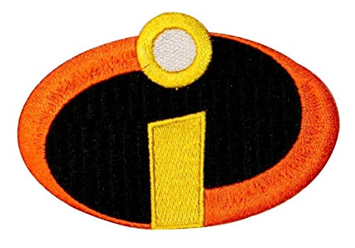 The Incredibles Superhero Costume Logo Disney Pixar Movie Iron On Applique Patch Aufnäher Besticktes Patch zum Aufbügeln Applique Souvenir Zubehör von LipaLipaNa