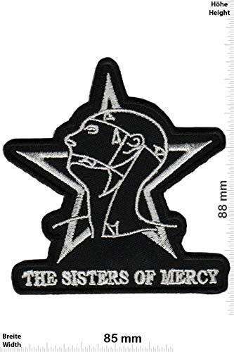 The Sisters Of Mercy Rockband_2 Aufnäher Besticktes Patch zum Aufbügeln Applique von LipaLipaNa