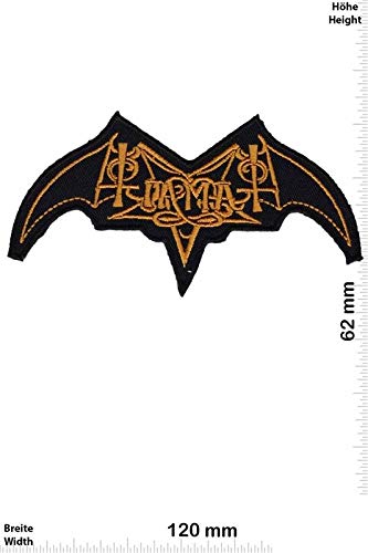 Tiamat Gothic Metal Gold Aufnäher Besticktes Patch zum Aufbügeln Applique von LipaLipaNa