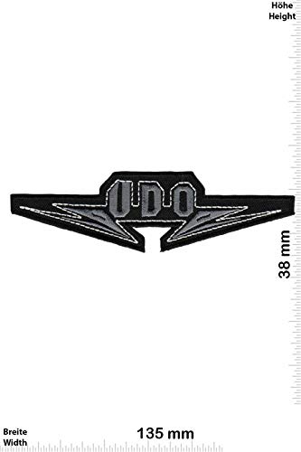 Udo Heavy Metal Band Aufnäher Besticktes Patch zum Aufbügeln Applique von LipaLipaNa