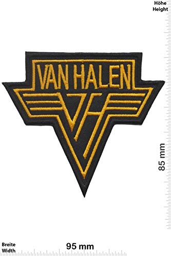 Van Halen Gold Hard Rock Band Aufnäher Besticktes Patch zum Aufbügeln Applique von LipaLipaNa