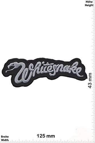 Whitesnake Aufnäher Besticktes Patch zum Aufbügeln Applique Souvenir Zubehör von LipaLipaNa