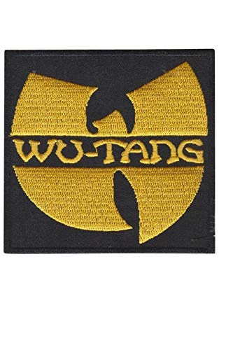 Wu Tang Gold Hip Hop_1 Aufnäher Besticktes Patch zum Aufbügeln Applique von LipaLipaNa