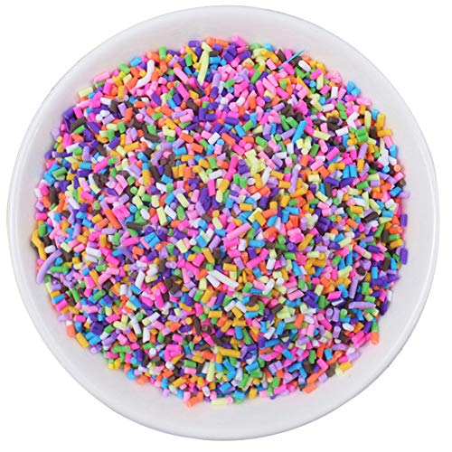 Lipfer 20g Sprinkles Für Schleimfüller Ergänzung Zubehör Clay Fluffy Slime Supplies Perlen Kuchen Dessert Schlammspielzeug Kit von Lipfer