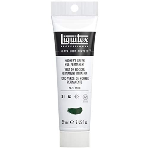 Liquitex 1045186 Professional Heavy Body Acrylfarbe in Künstlerqualität mit ausgezeichneter Lichtechtheit in buttriger Konsistenz, 59ml Tube - Dioxazinpurpur von Liquitex