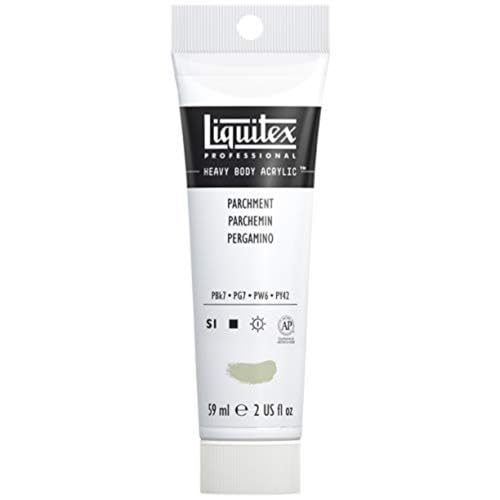 Liquitex 1045436 Professional Heavy Body Acrylfarbe in Künstlerqualität mit ausgezeichneter Lichtechtheit in buttriger Konsistenz, 59ml Tube - Pergament von Liquitex