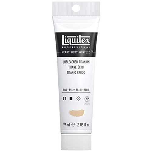 Liquitex 1045561 Professional Heavy Body Acrylfarbe in Künstlerqualität mit ausgezeichneter Lichtechtheit in buttriger Konsistenz, 59ml Tube - Dunkeltürkis von Liquitex