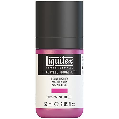 Liquitex Acrylic Gouach - 59ml - Mittelmagenta von Liquitex