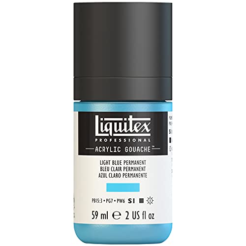 Liquitex Acrylic Gouach - 59ml - Hellblau Permanent von Liquitex