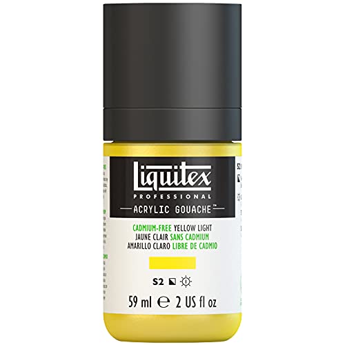 Liquitex Acrylic Gouach - 59ml - Kadmiumfrei Gelb Hell von Liquitex