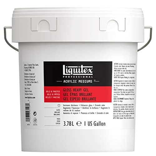 Liquitex 5123 Basics Matt Acrylfarbe, transparent, 20,7 x 20,7 x 21,3 cm, 3.78 l (1er Pack) von Liquitex