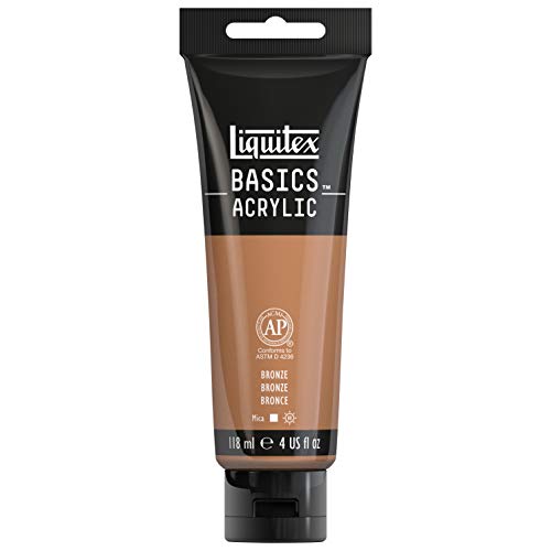 Liquitex Basics Acryl, 1046229, Acrylfarbe, Bronze, 118 ml von Liquitex